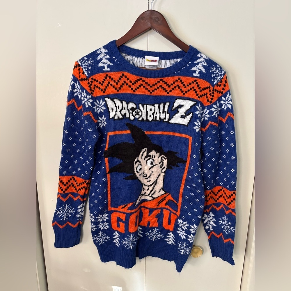 Dragonball Z Knitted Goku Sweater